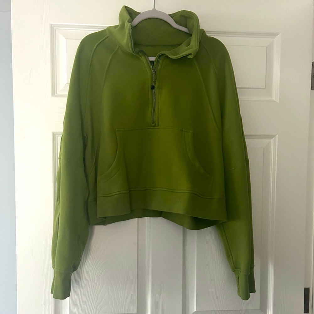 Lululemon Scuba Oversized Funnel Neck Half Zip